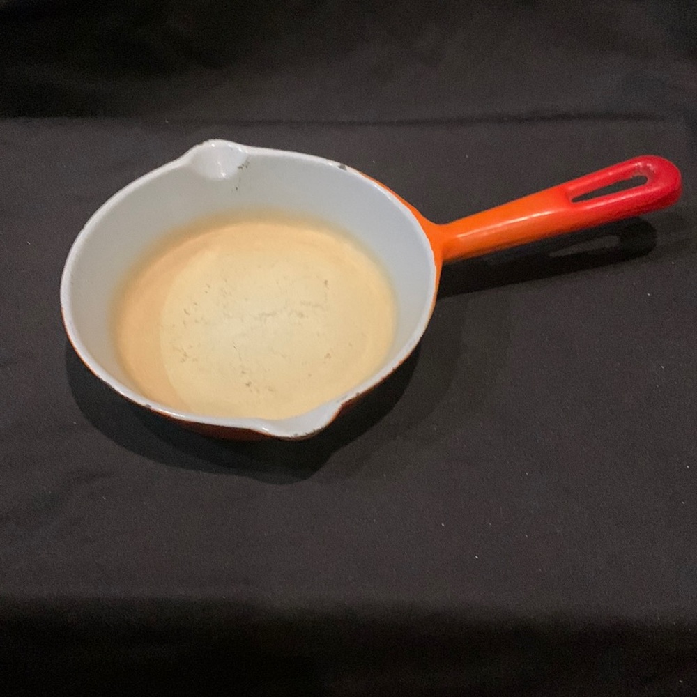 Vintage Cast Iron pan Coated